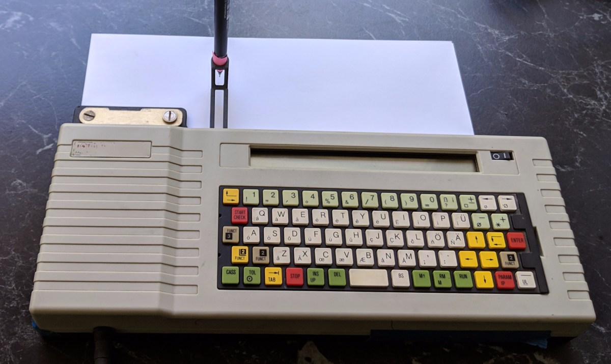 The niche 80’s pen&nbsp;plotter